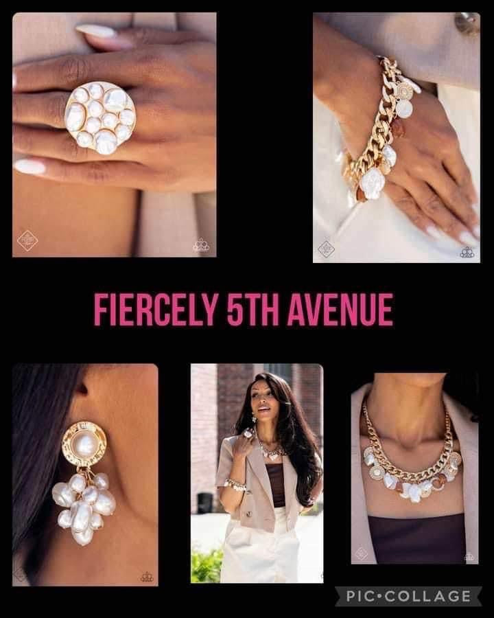 Fiercely Fifth Avenue-Pearl Set